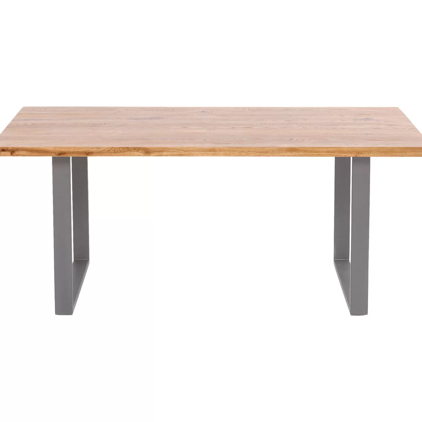 Table Jackie Oak Crude Steel 160X80^KARE Design Shop