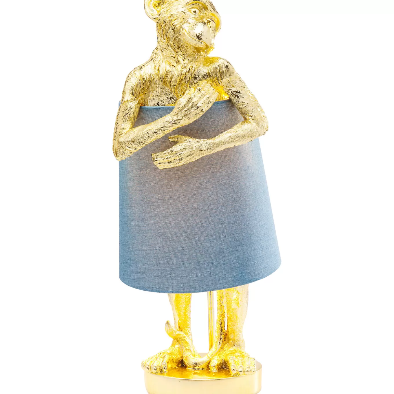 Table Lamp Animal Monkey Gold Blue^KARE Design Cheap