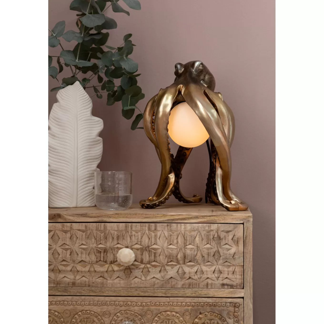 Table Lamp Animal Octopus 34Cm^KARE Design Fashion