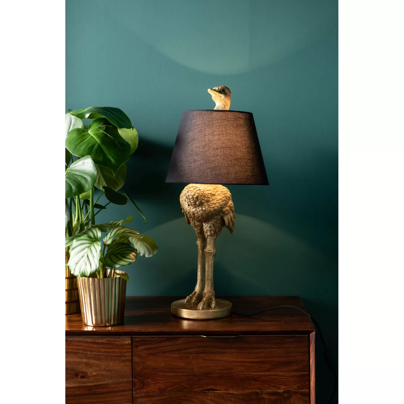 Table Lamp Animal Ostrich 67Cm^KARE Design Outlet