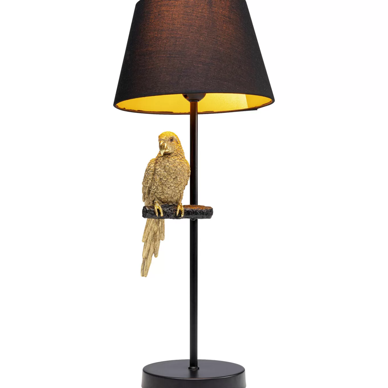 Table Lamp Animal Parrot Gold 56Cm^KARE Design Outlet