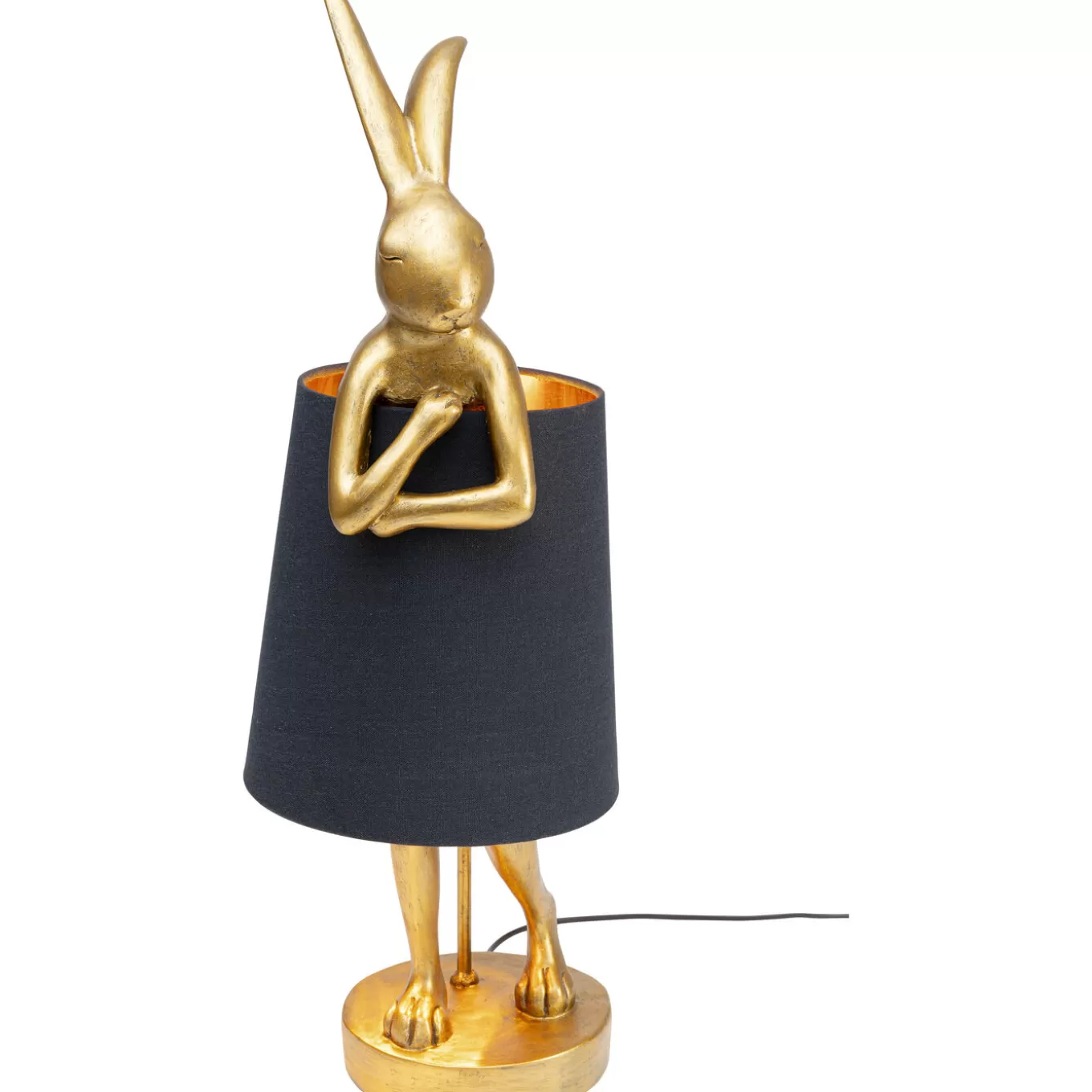 Table Lamp Animal Rabbit Gold/Black 68Cm^KARE Design Cheap