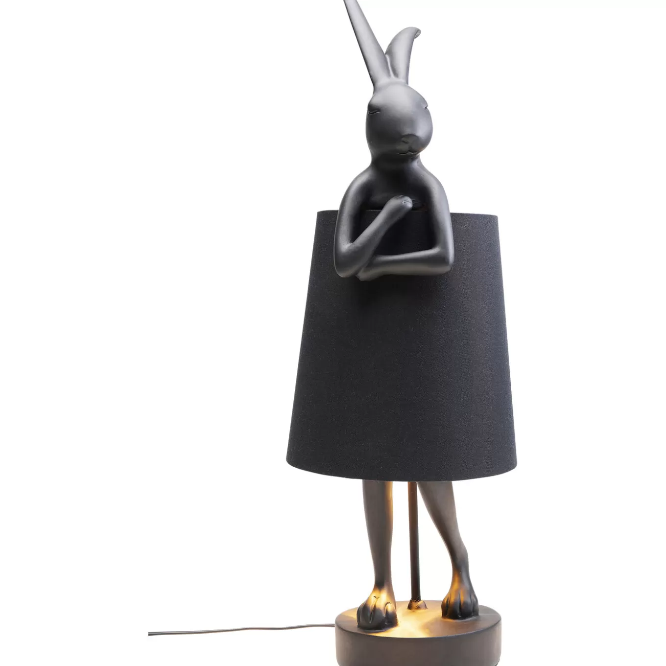 Table Lamp Animal Rabbit Matt Black 68Cm^KARE Design Hot