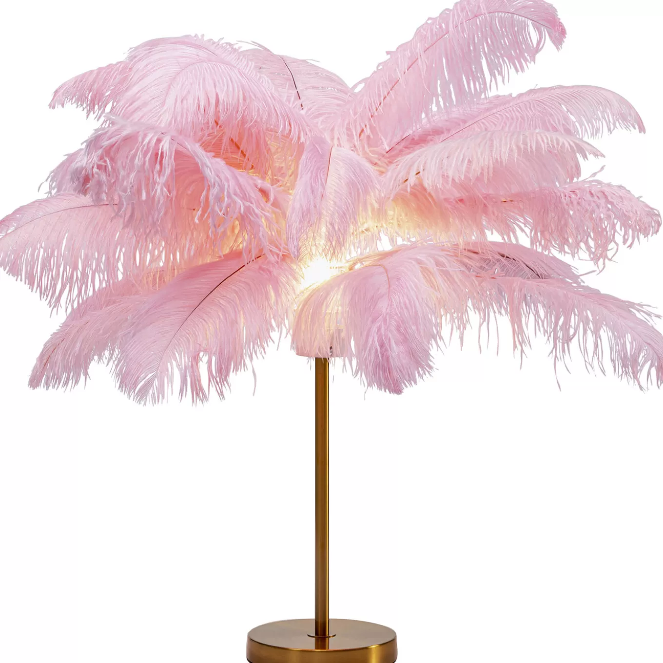 Table Lamp Feather Palm Pink 60Cm^KARE Design Cheap