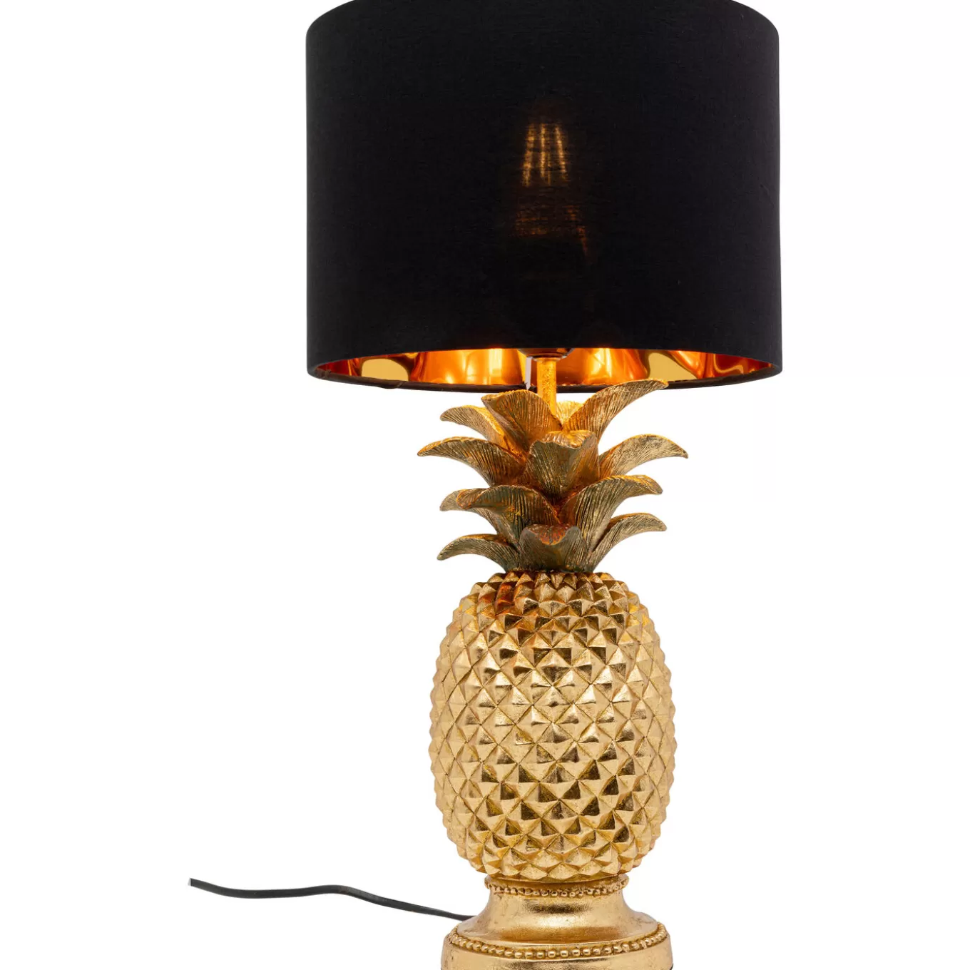 Table Lamp Pineapple Gold 47Cm^KARE Design Best