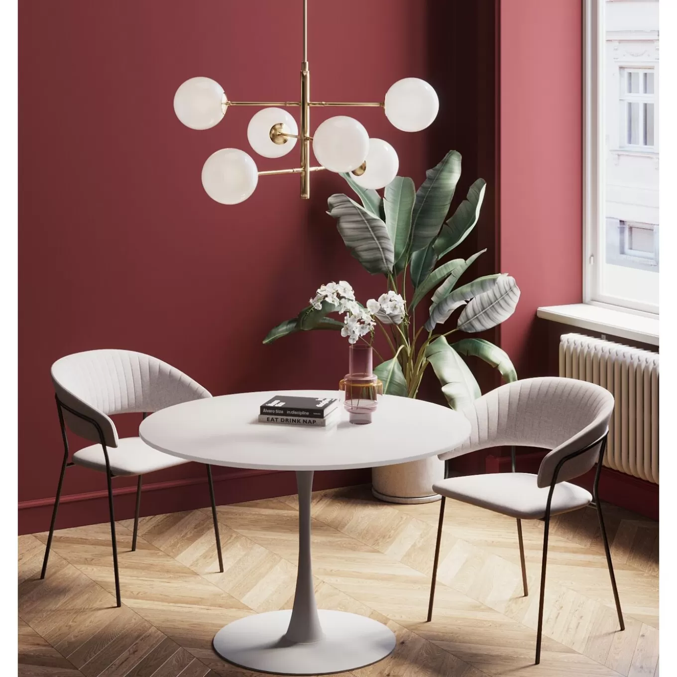 Table Schickeria White O110^KARE Design Online