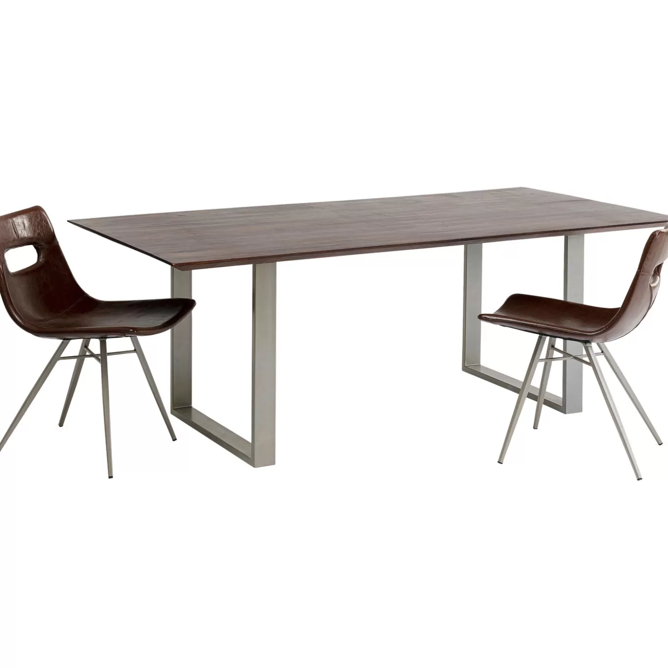 Table Symphony Dark Silver 180X90^KARE Design Outlet