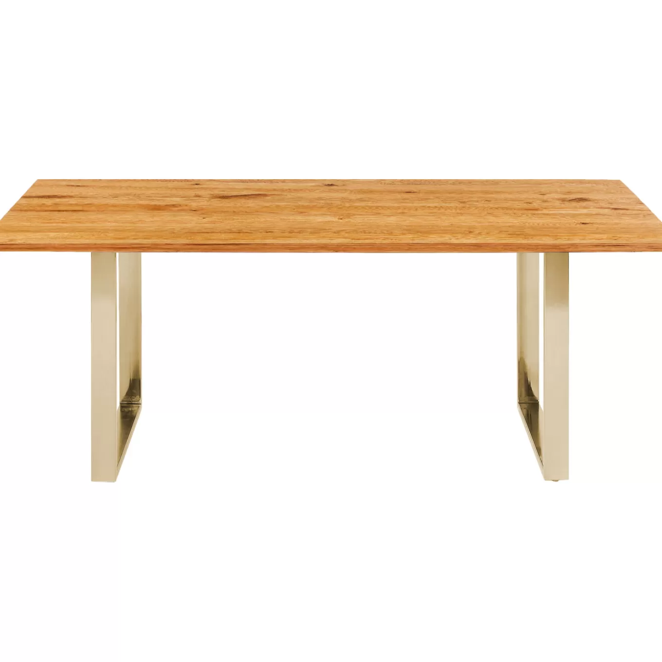 Table Symphony Oak Brass 160X80^KARE Design Cheap