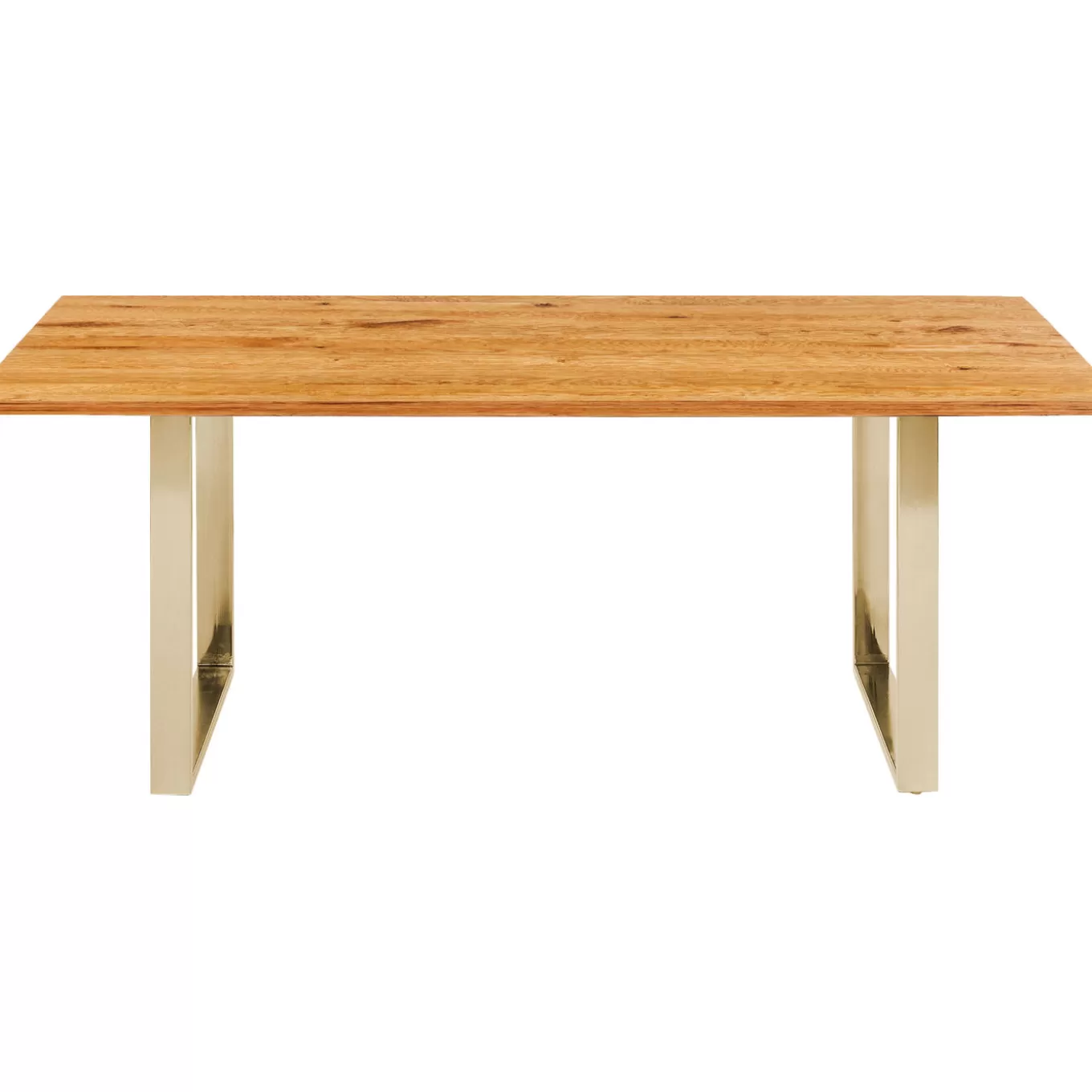 Table Symphony Oak Brass 200X100^KARE Design Store