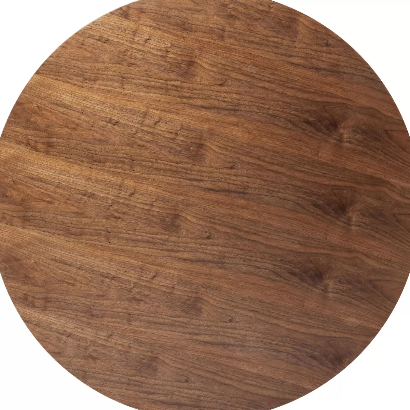 Table Top Invitation Round Walnut O120Cm^KARE Design Fashion