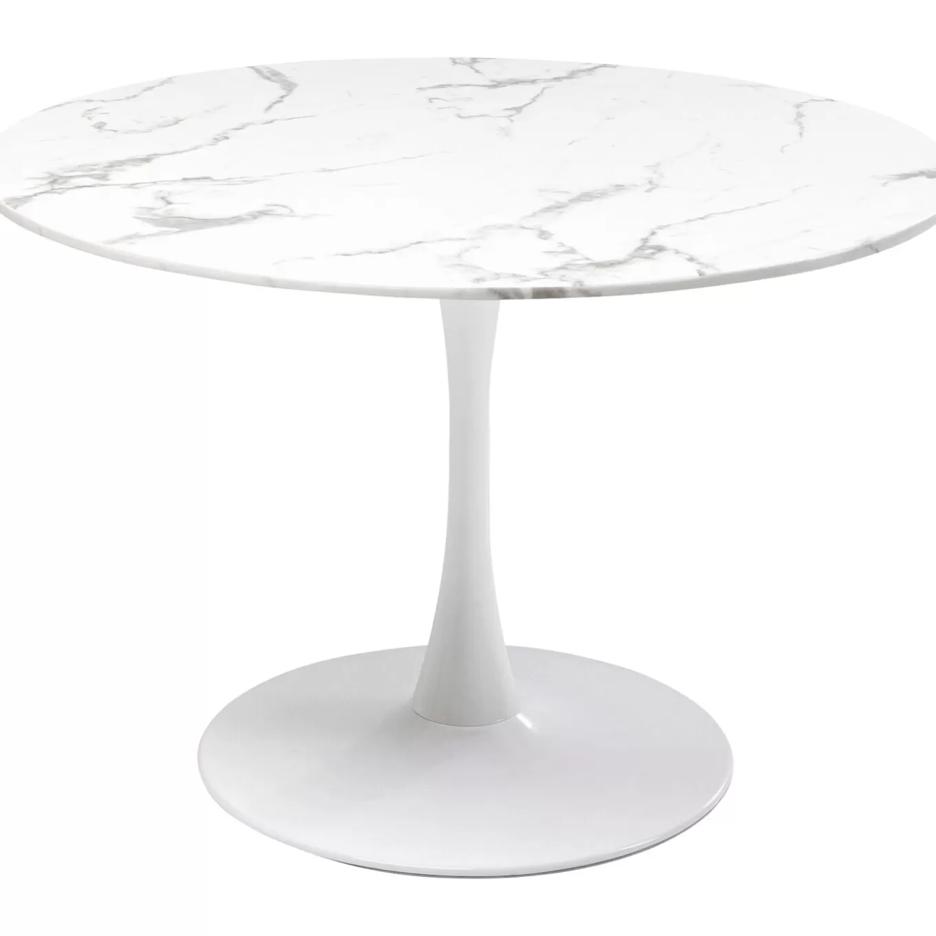 Table Veneto Marble White O110Cm^KARE Design Store