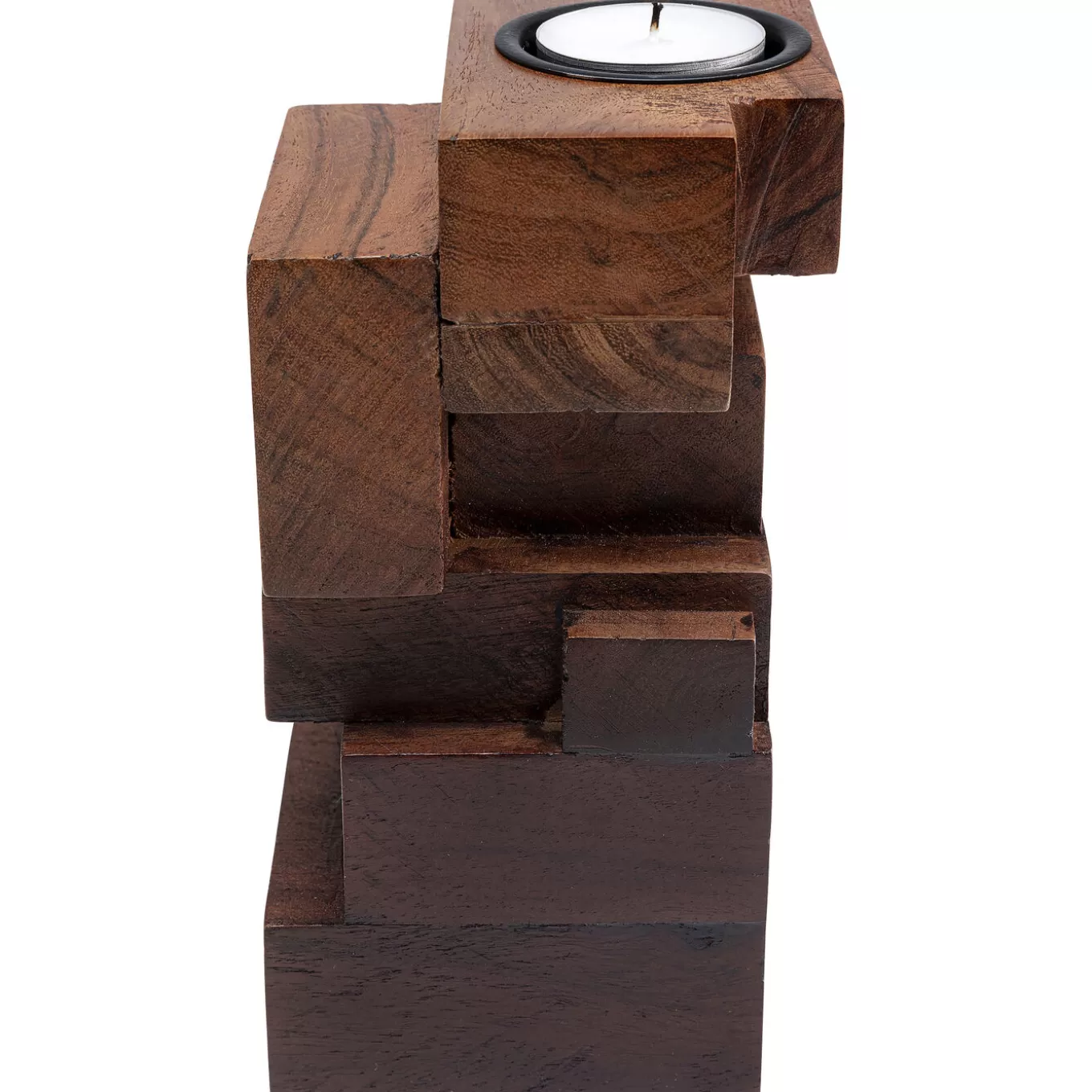 Tealight Holder Wood Tetris 17Cm^KARE Design Discount