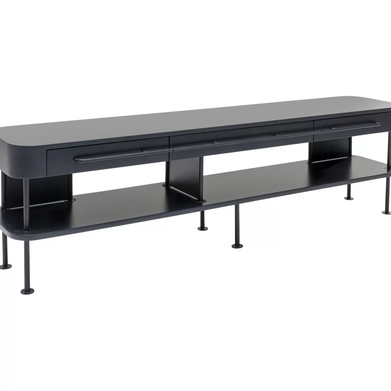 Tv Shelf Montieri Anthracite 160X47Cm^KARE Design Sale