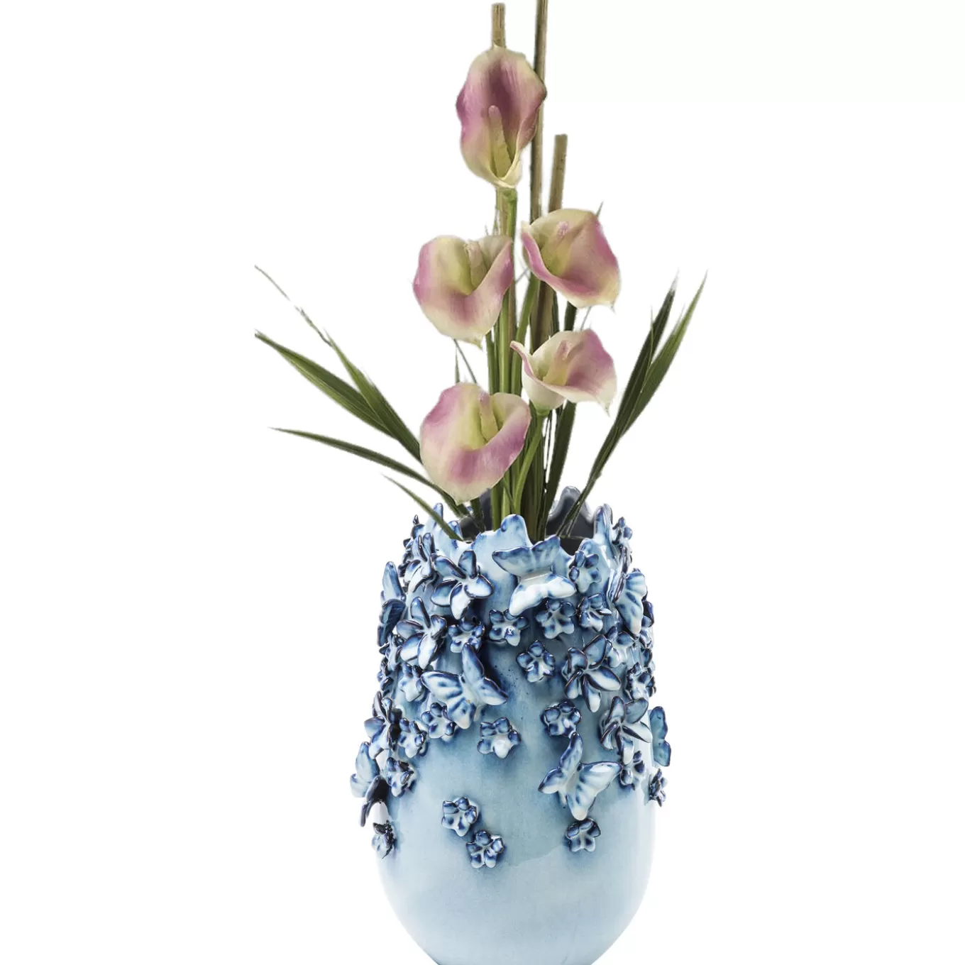 Vase Butterflies Lightblue 35Cm^KARE Design Cheap