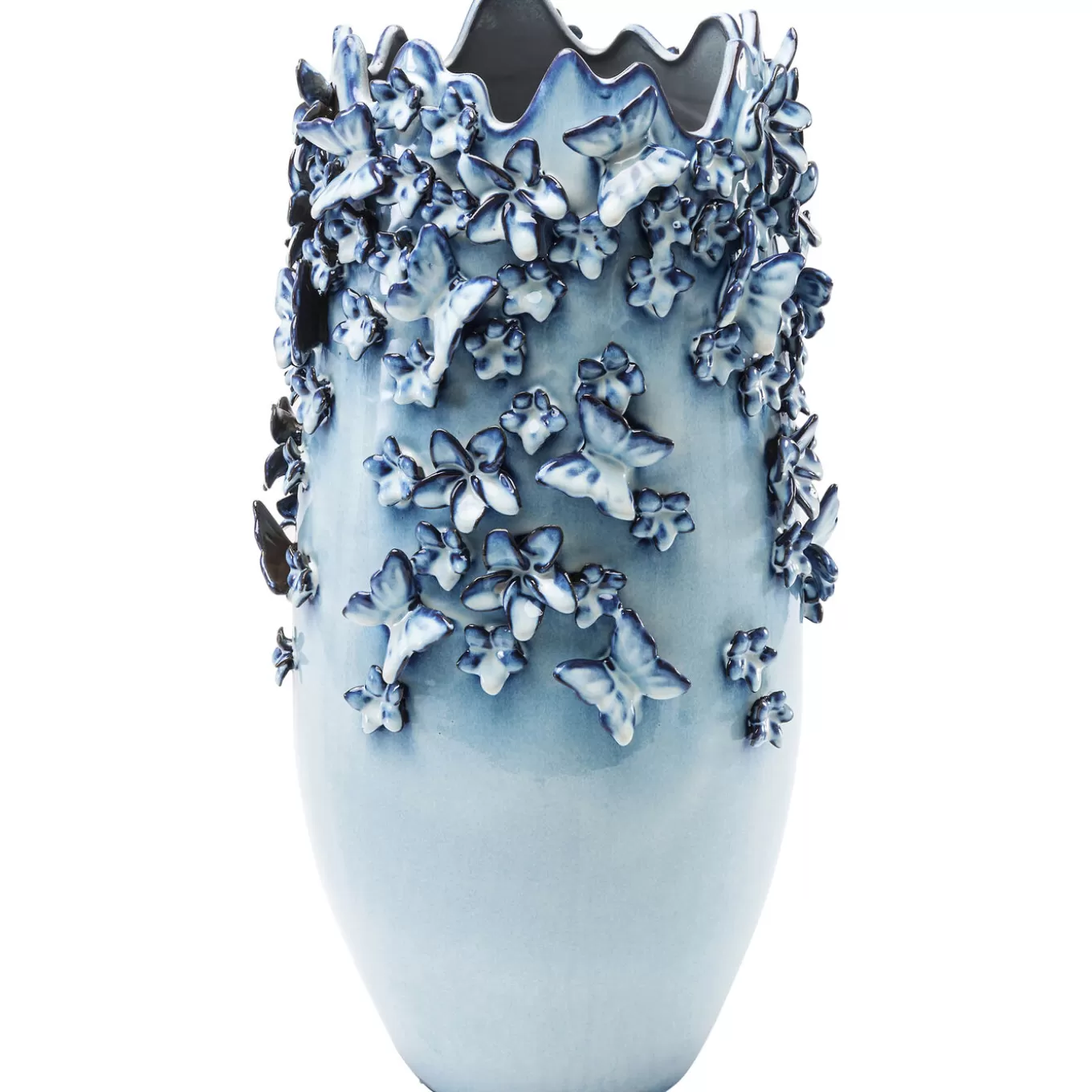 Vase Butterflies Lightblue 50Cm^KARE Design Best Sale