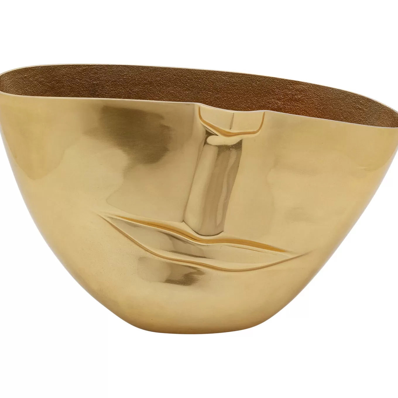 Vase Half Face Gold 46Cm^KARE Design Sale