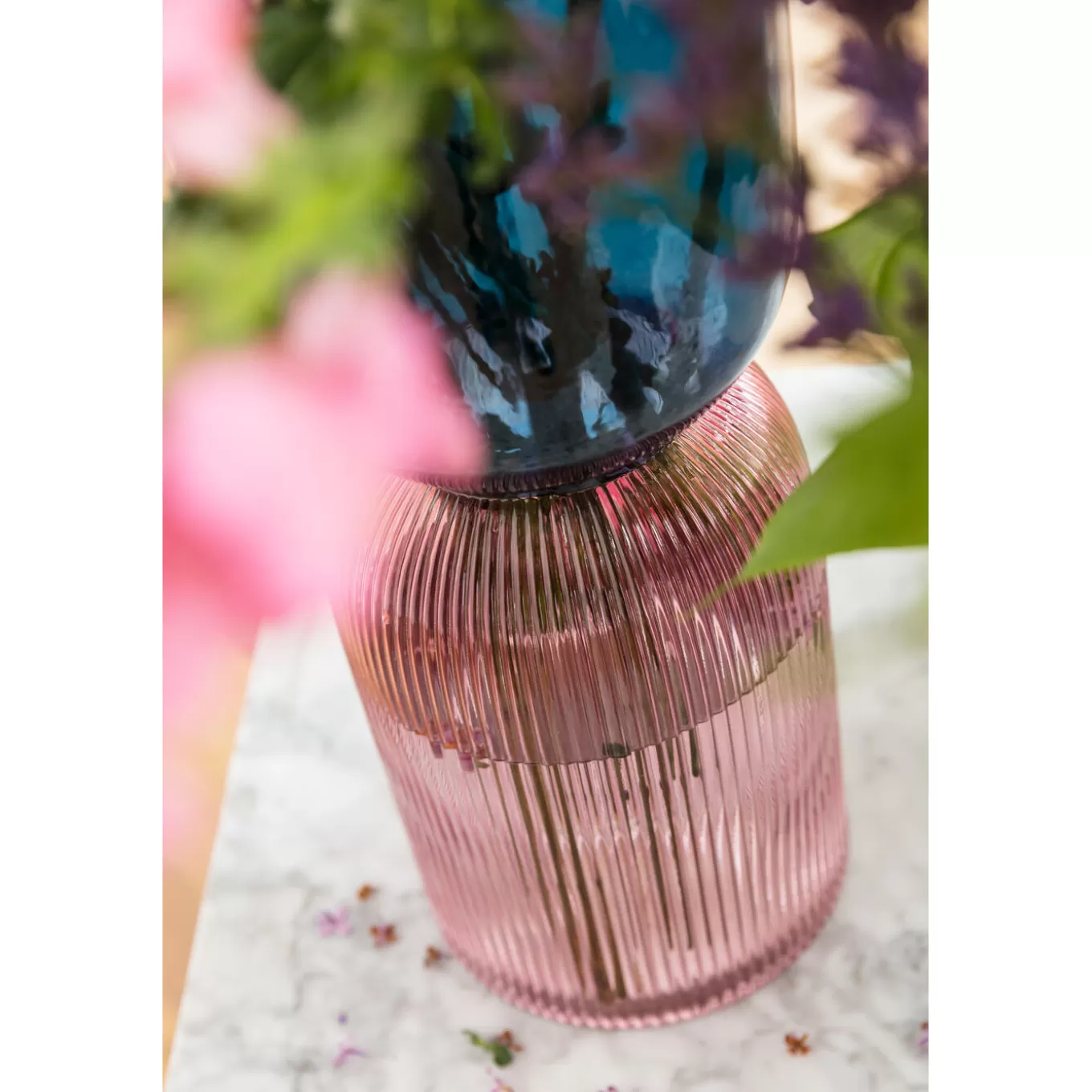 Vase Marvelous Duo Blue Purple 40Cm^KARE Design Flash Sale