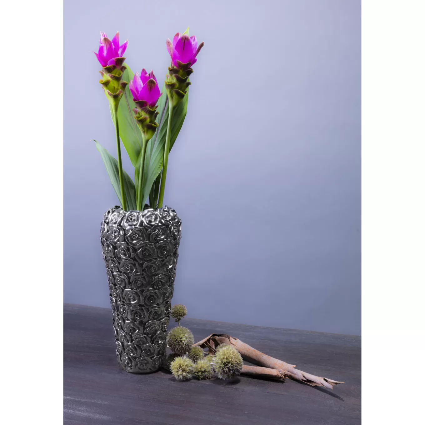 Vase Rose Multi Chrome Small^KARE Design Online