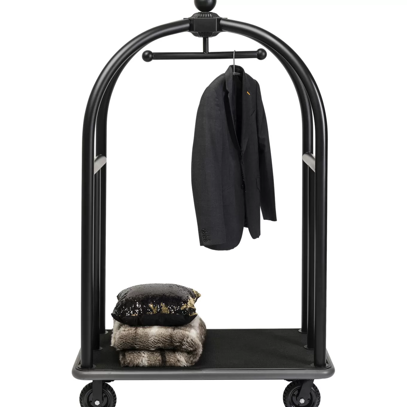 Vip Baggage Trolley Vegas Matt Black^KARE Design Store