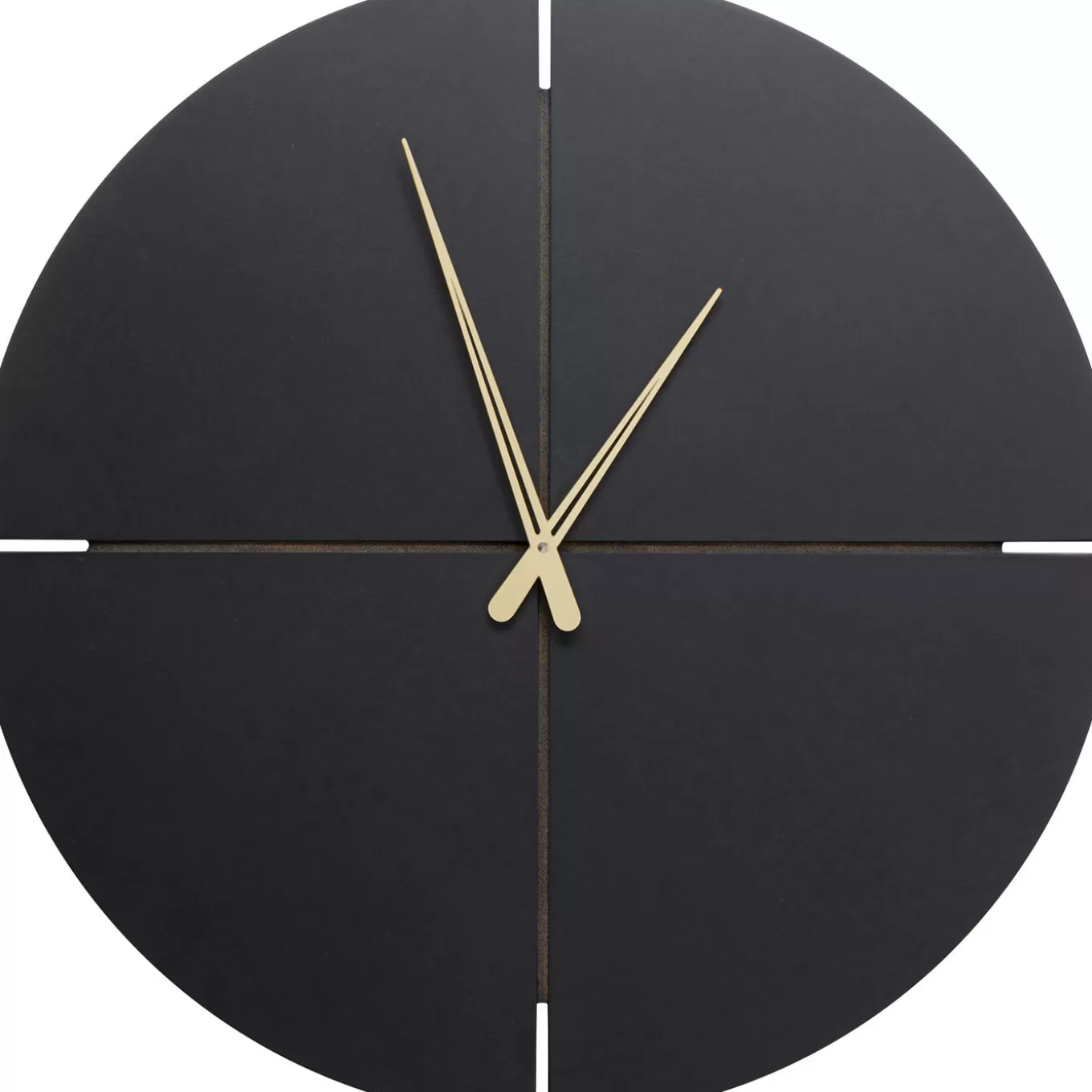 Wall Clock Andrea Black O60Cm^KARE Design New