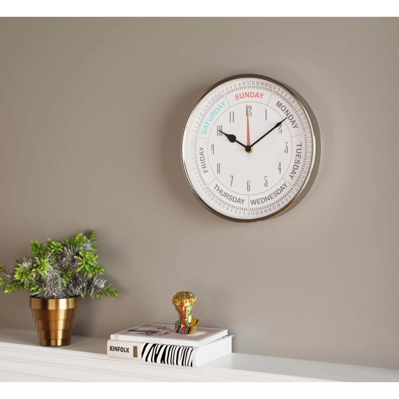 Wall Clock Barometer O30Cm^KARE Design Fashion