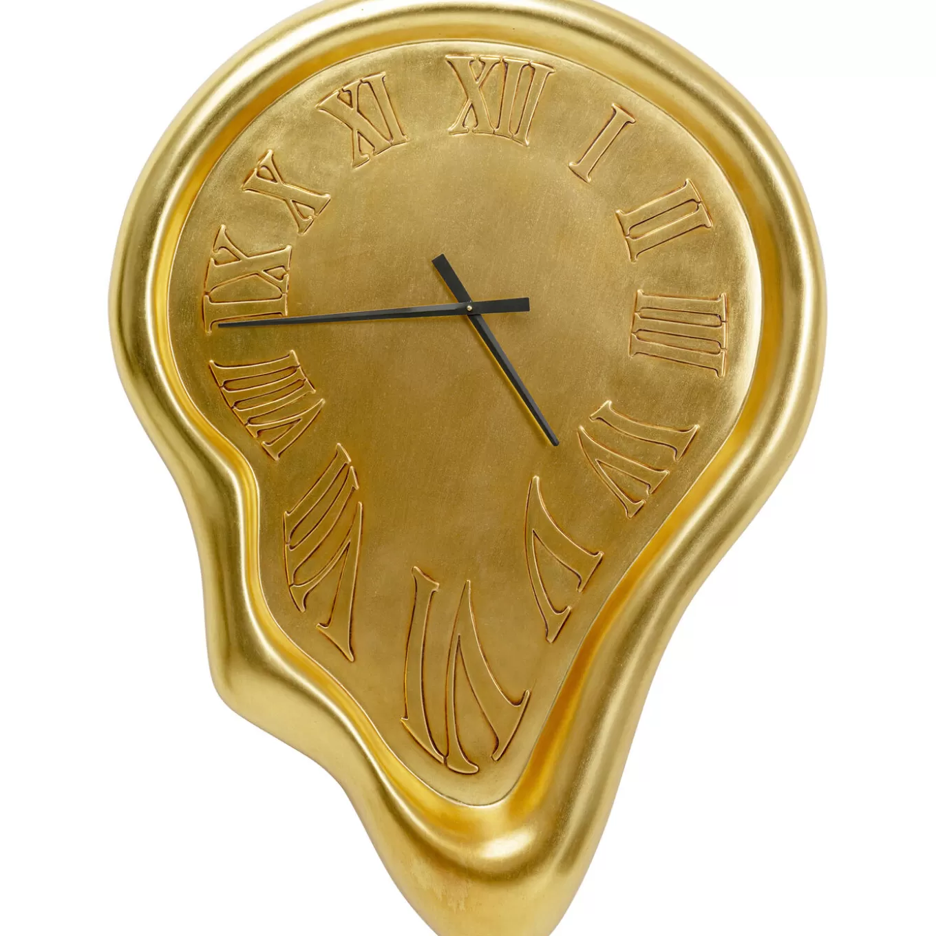 Wall Clock Big Drop Gold 92X127Cm^KARE Design New