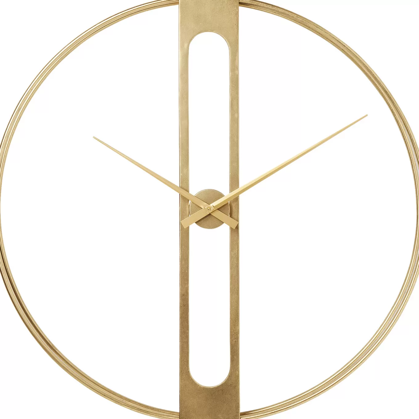 Wall Clock Clip Gold O107Cm^KARE Design Cheap