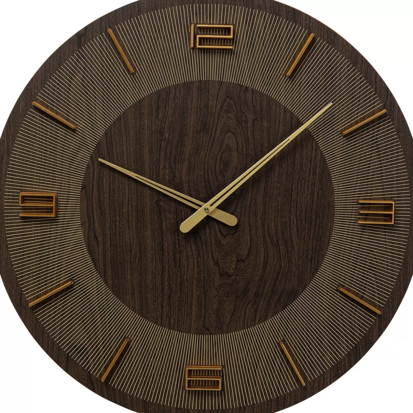 Wall Clock Levi Brown O60Cm^KARE Design Cheap