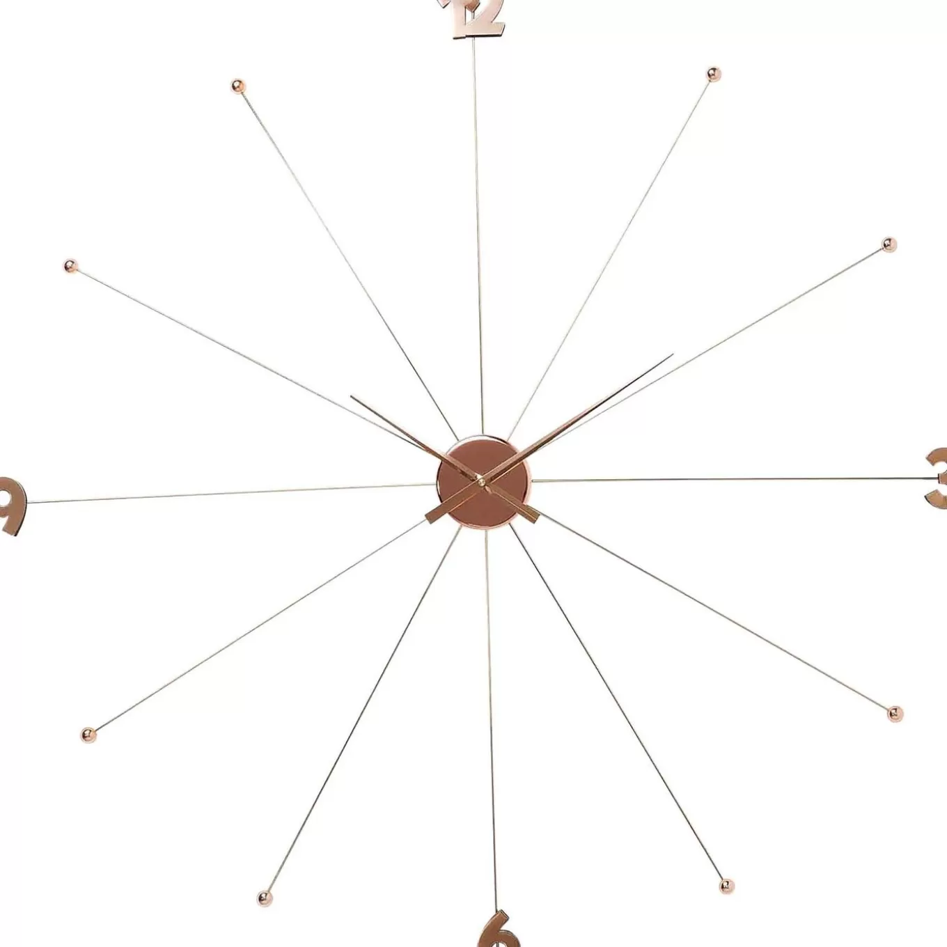 Wall Clock Like Umbrella Rose Gold^KARE Design Sale