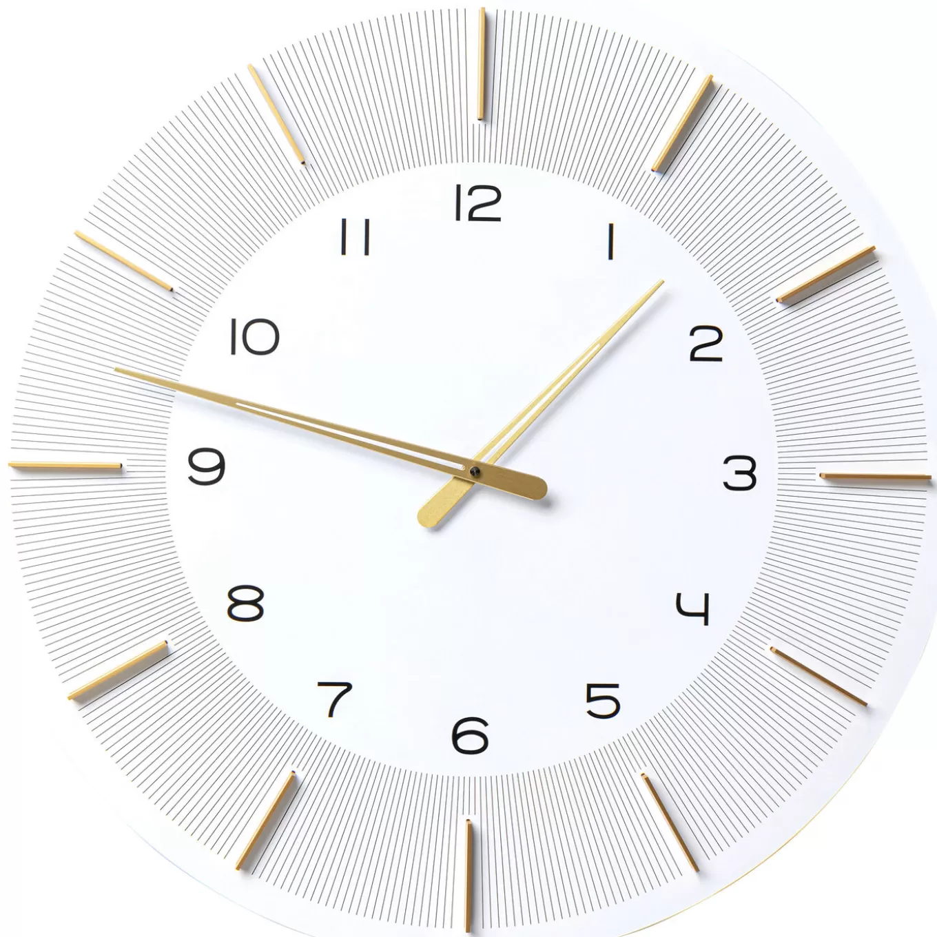 Wall Clock Lio White O60Cm^KARE Design Discount