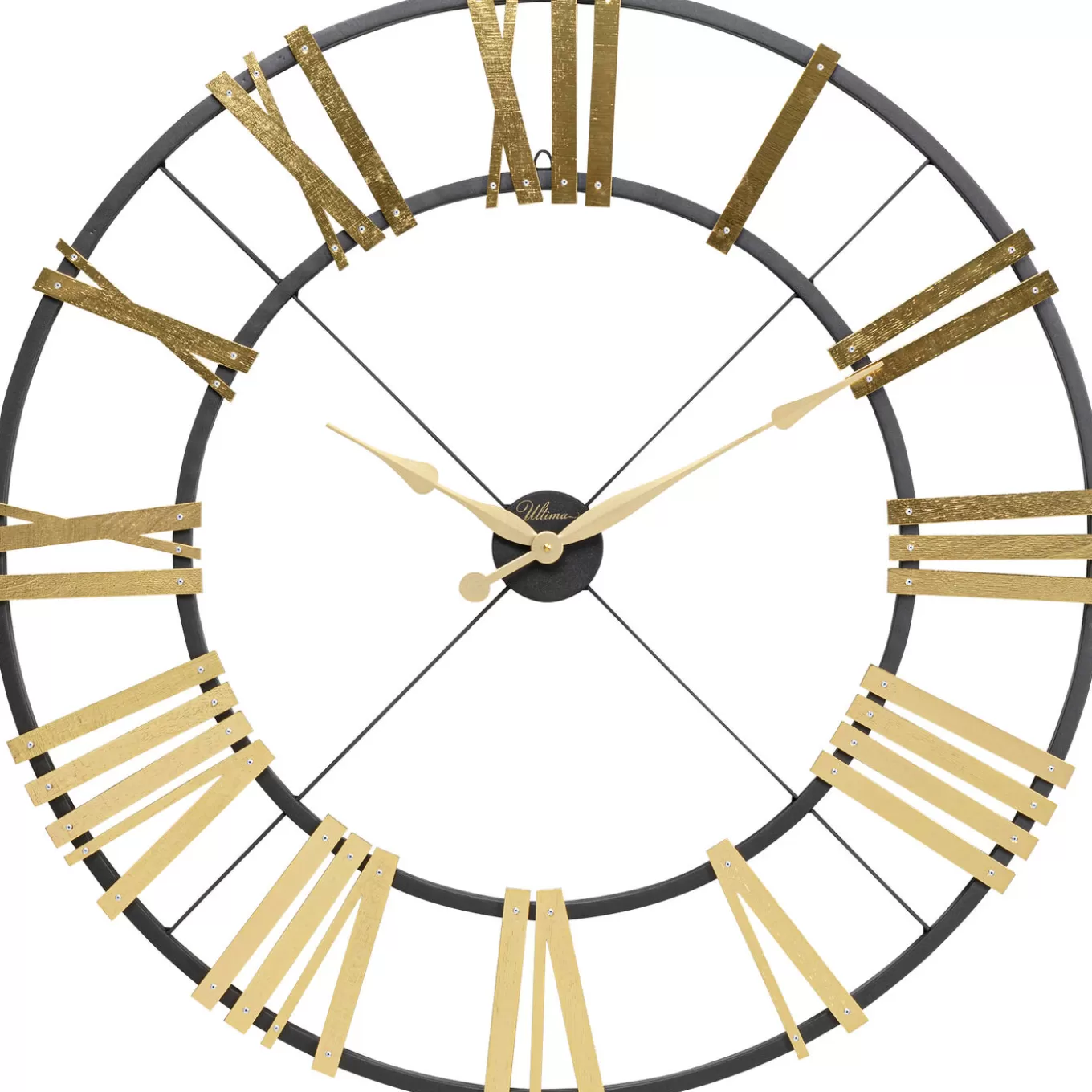 Wall Clock Nevio Brass O95Cm^KARE Design Best