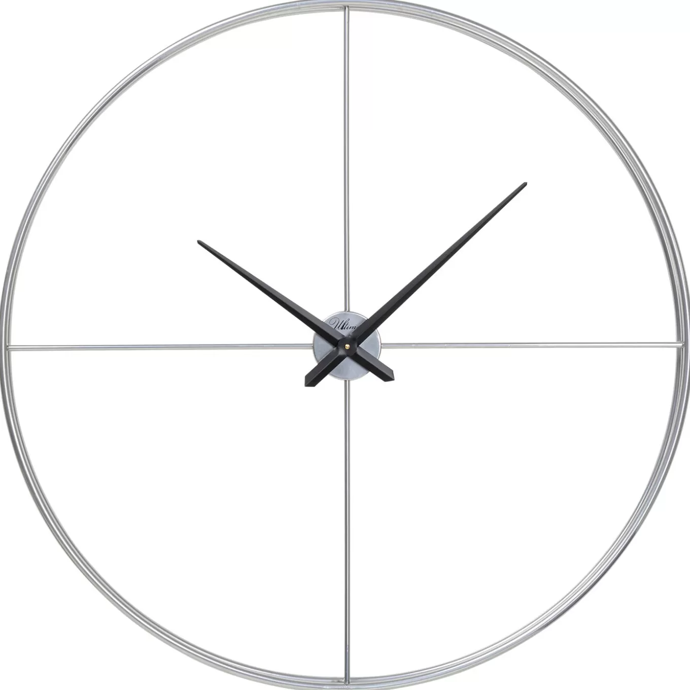 Wall Clock Simple Pure Silver O95Cm^KARE Design Best