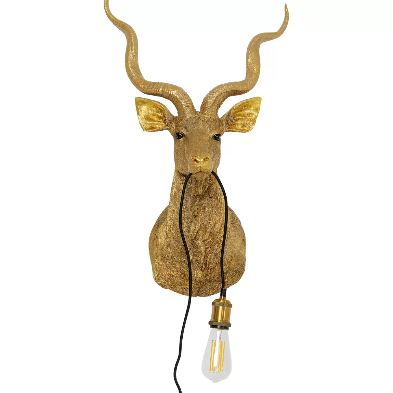 Wall Lamp Animal Goat Gold 45X74Cm^KARE Design Sale