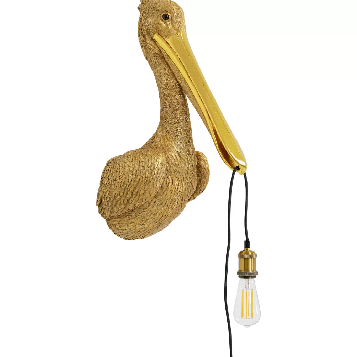 Wall Lamp Animal Spoonbill Gold 29X62Cm^KARE Design Sale