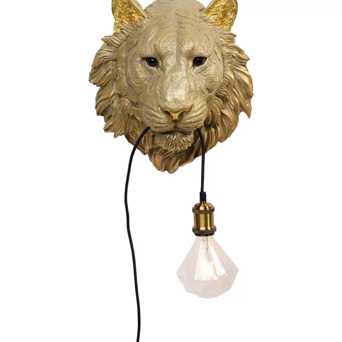 Wall Lamp Animal Tiger Head 34Cm^KARE Design New