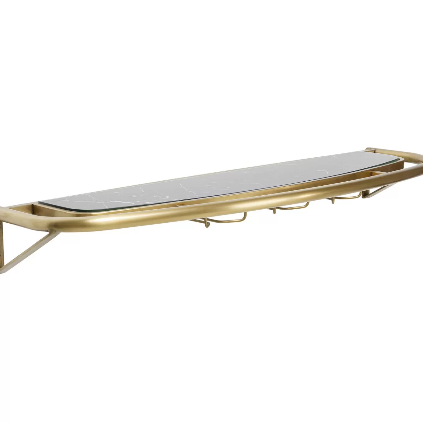 Wall Rack Treviso Gold 120X10Cm^KARE Design Best