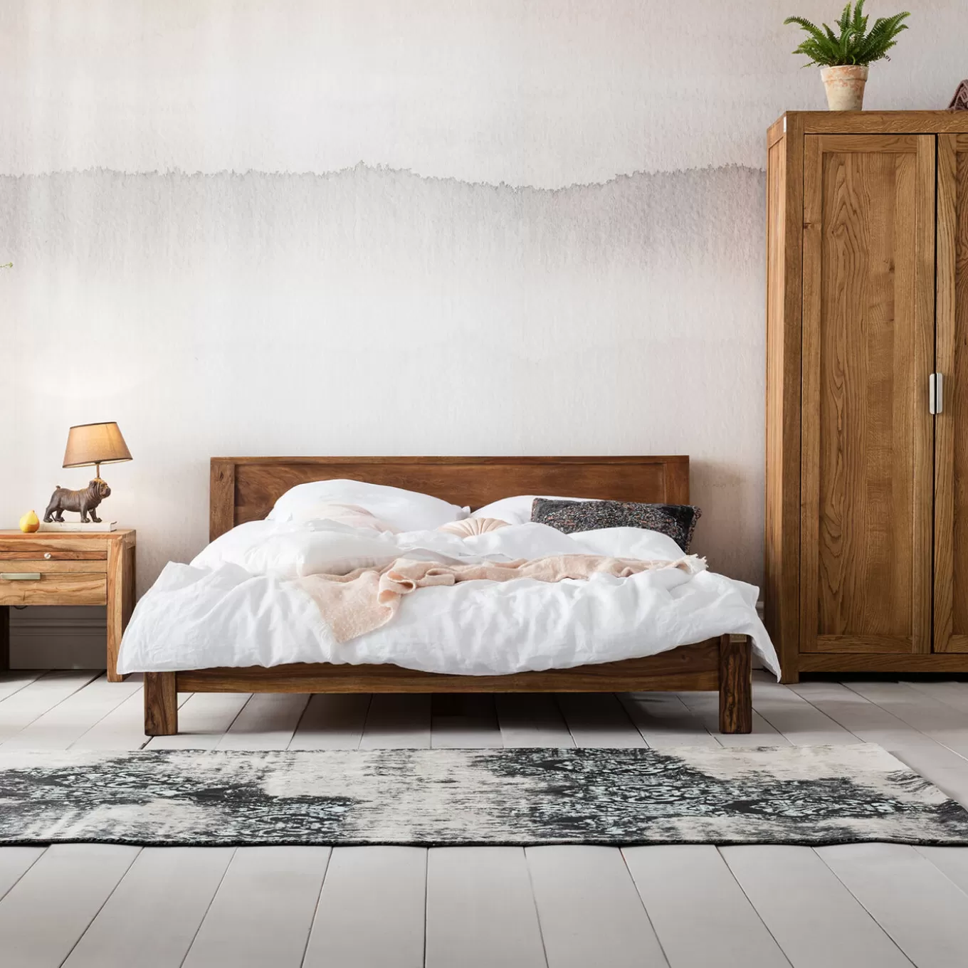 Wooden Bed Authentico 160X200Cm^KARE Design Best