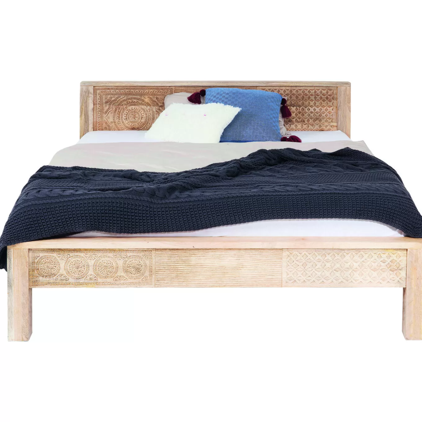 Wooden Bed Puro High 160X200^KARE Design Online